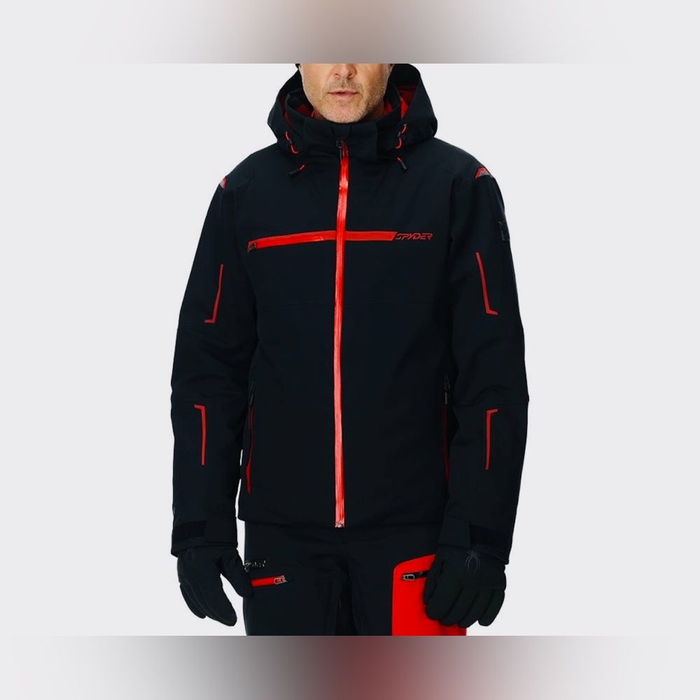 Spyder Men's Titan Insulated Ski Snowboard Jacket, Size S NWT